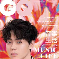 『GQ JAPAN』2019年3月号 （2019年1月25日発売、コンデナスト・ジャパン）表紙：菅田将暉  Photographed by Yoshie Tominaga（C）2019 CONDÉ NAST JAPAN. All rights reserved.
