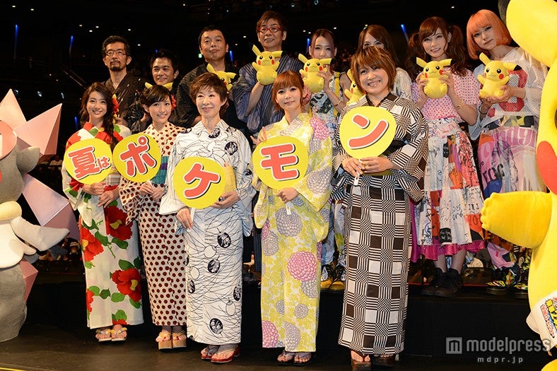 映画「ポケモン・ザ・ムービーXY 破壊と繭のディアンシー／ピカチュウ、これなんのカギ？」完成披露舞台挨拶