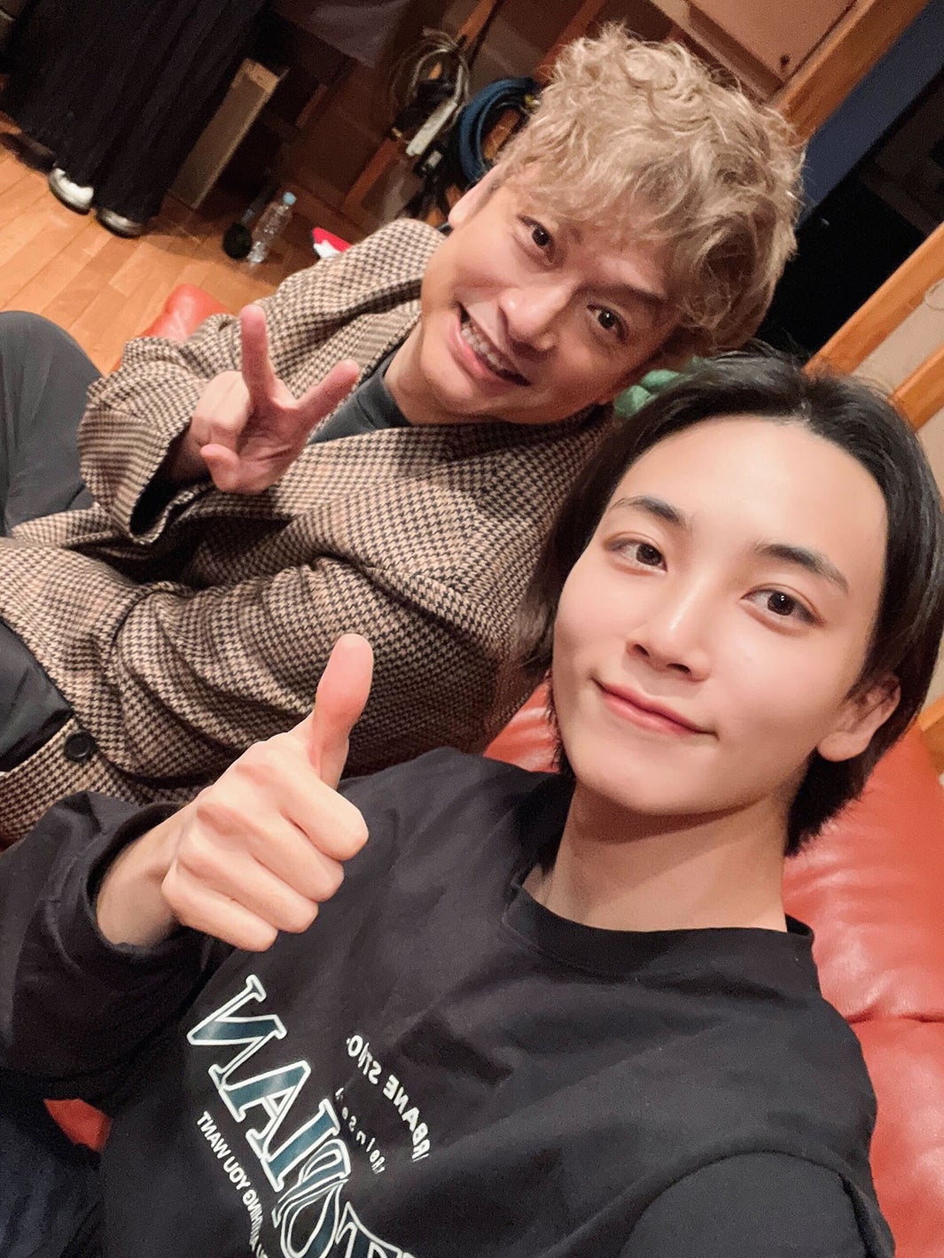 SEVENTEEN・JEONGHAN、香取慎吾と密着2ショット「画面が神々しい」の声