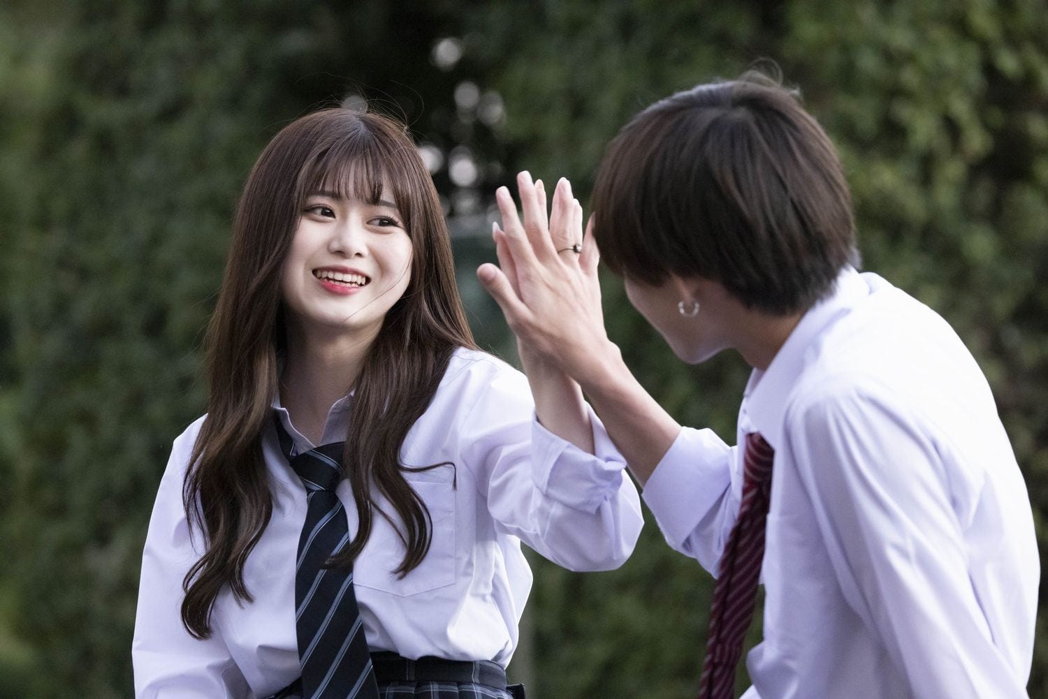 高身長モテ男子 キレイやなと思って モデルかと思った 美女 もえと急接近 今日好き 秋桜編第1話 モデルプレス