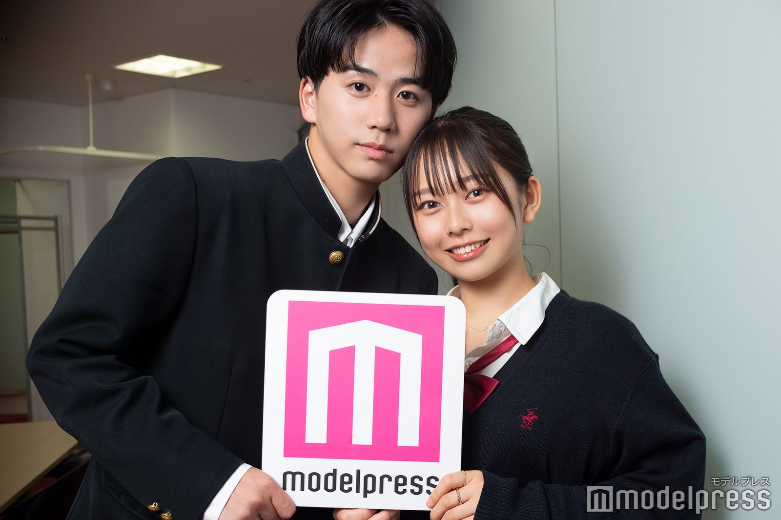 廣居永真、大平萌笑 （C）モデルプレス