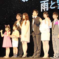 映画「おおかみこどもの雨と雪」のジャパンプレミアの様子