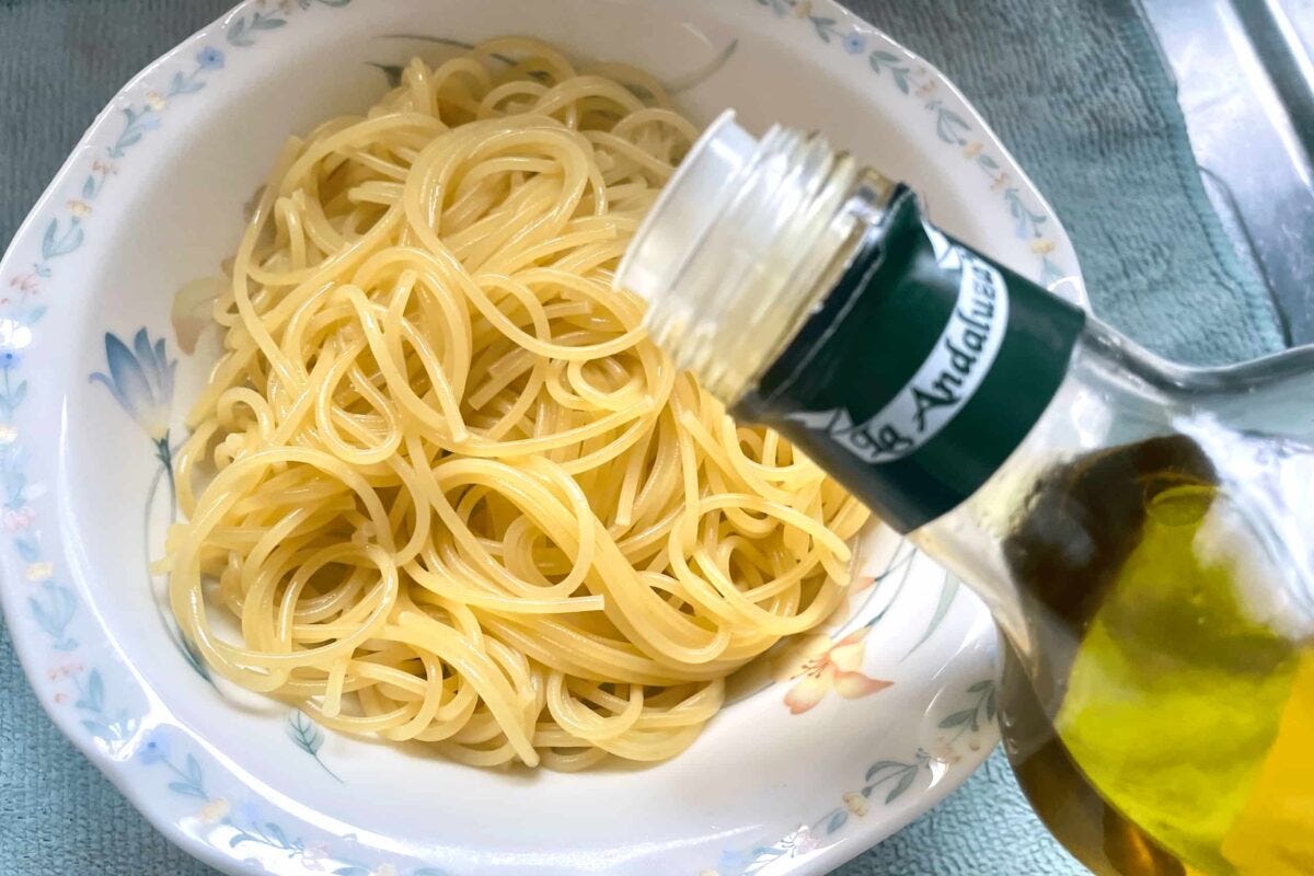 わさびパスタ