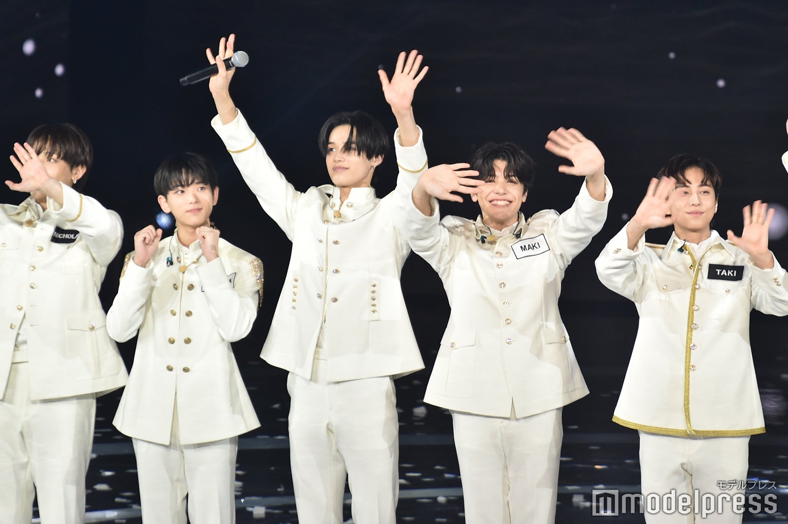 NICHOLAS、HARUA、K、MAKI、TAKI （C）モデルプレス