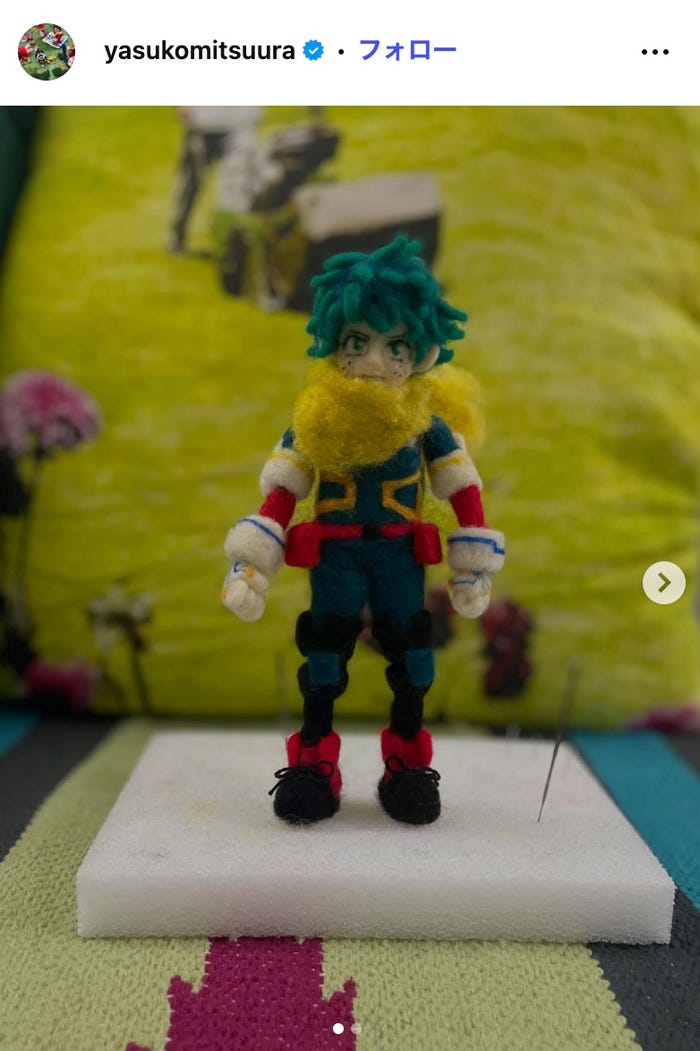 光浦靖子Instagramより