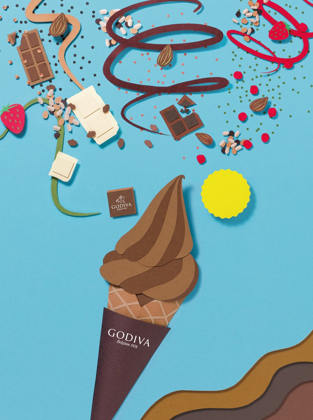 MY オリジナル ソフトクリーム／画像提供：ゴディバ ジャパン