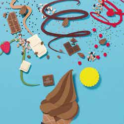 MY オリジナル ソフトクリーム/画像提供:ゴディバ ジャパン