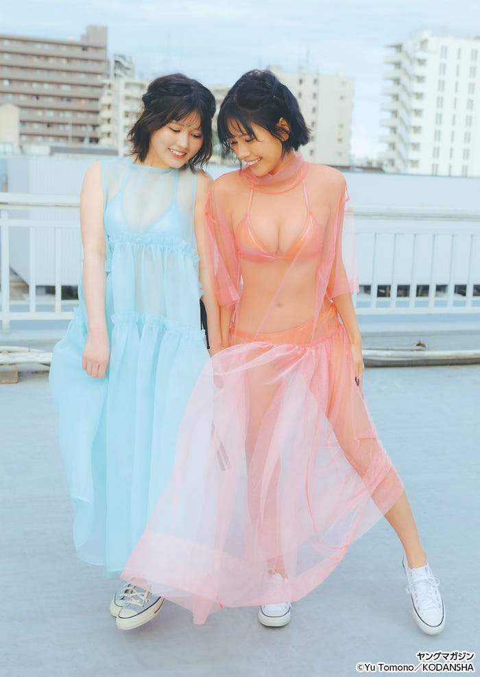 池田レイラ、夏芽すず(C)Yu Tomono/KODANSHA