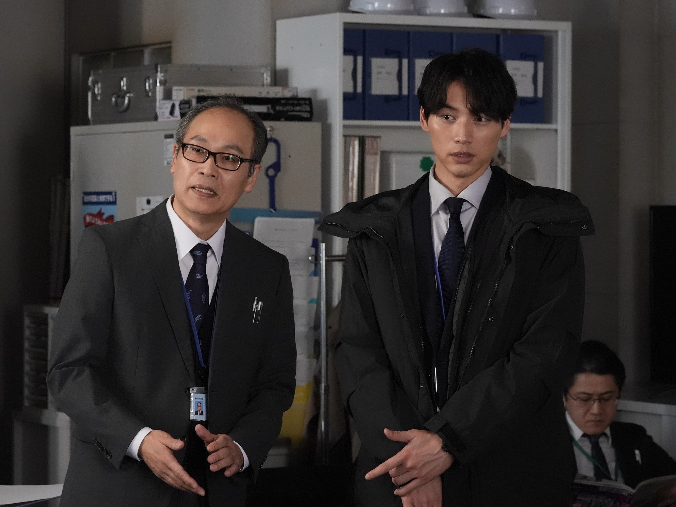 正名僕蔵、福士蒼汰「東京P.D. 警視庁広報2係」第1話（C）フジテレビ