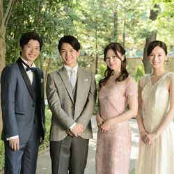 田中圭、千葉雄大、白石麻衣、北川景子（C）2020映画「スマホを落としただけなのに2」製作委員会