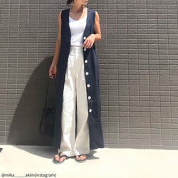 Gu ユニクロ 重ね着でワンランク上に タンクトップコーデ4選 モデルプレス Gu ユニクロ 重ね着でワンランク上に タンクトップコーデ4選 モデルプレス