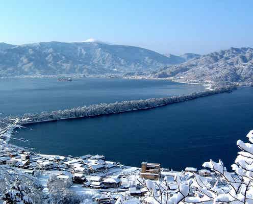 人生で一度は見たい!京都の日本三景「天橋立」の絶景雪化粧