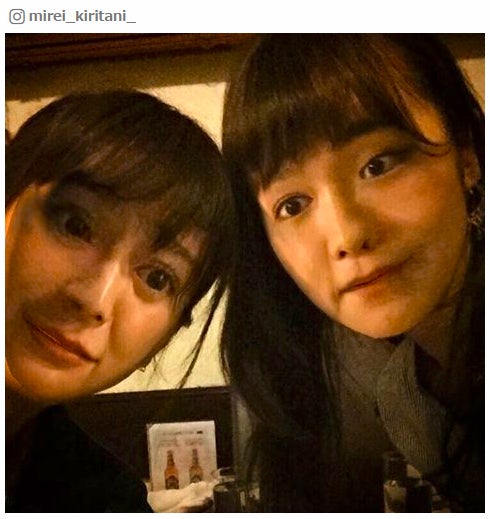 桐谷美玲＆貫地谷しほりが“顔交換”「誰だかわからなかった」「入れ替わっても可愛い」