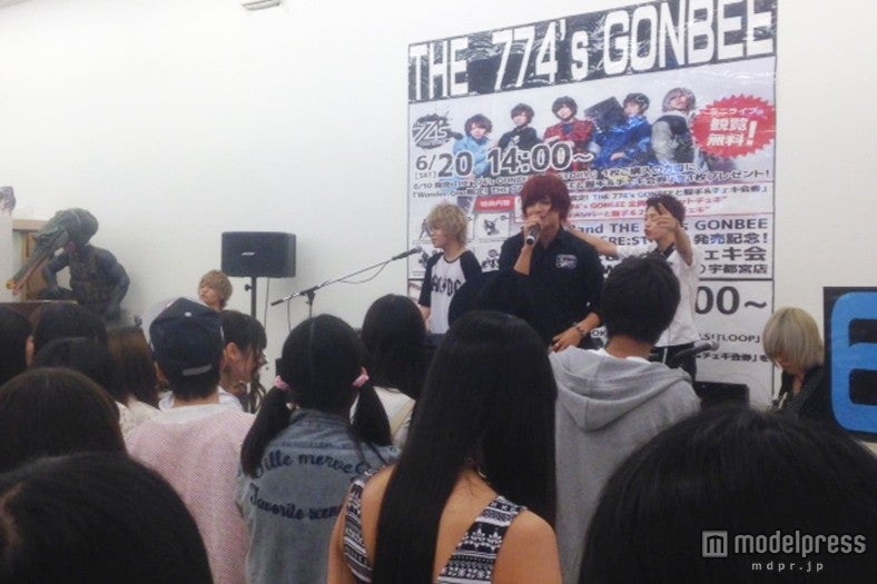 THE 774’s GONBEE／ライブパフォーマンス