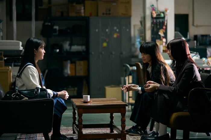 伊礼姫奈、りょう、上白石萌歌「イグナイト -法の無法者-」第7話(C)TBS