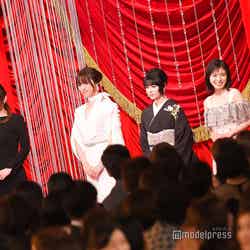 優秀助演女優賞を受賞した篠原涼子、深田恭子、真木よう子、松岡茉優（C）モデルプレス