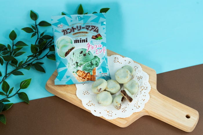 カントリーマアムミニ チョコっとミント(税込156円)(提供写真)