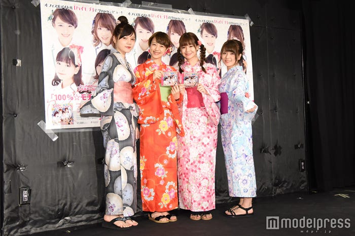 (左から)光河玲奈、小澤綾乃、詩島萌々、西條美里 /カプ式会社ハイパーモチベーション