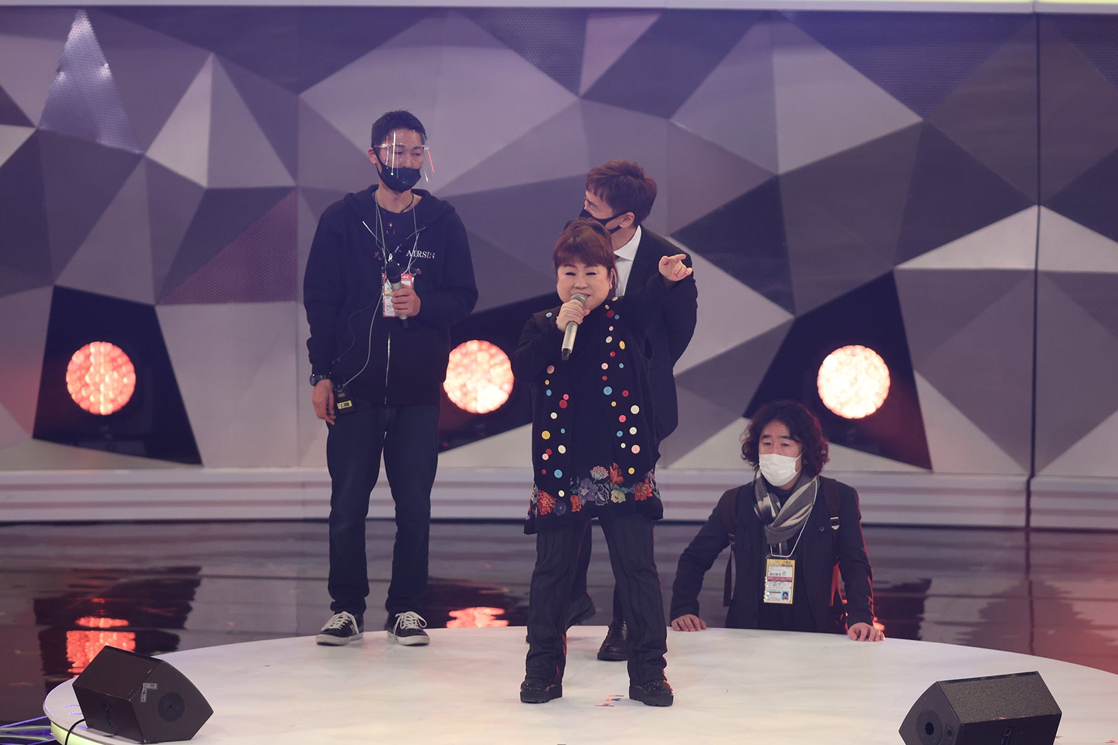 天童よしみ／ステージの様子（C）NHK