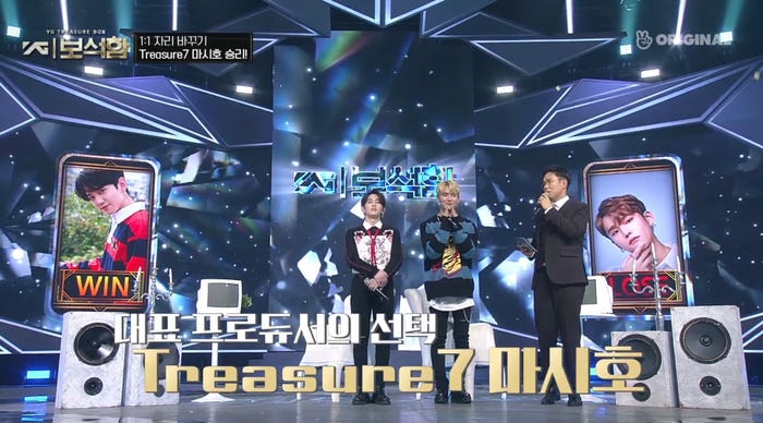 マシホvsキム・スンフン /「YG宝石箱」公式YouTubeより