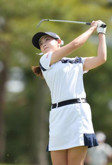 女王狙う河本結がイーブンパー発進 難セッティングもスコアに納得「理不尽ではないし、私もキャディーも頭を使う」