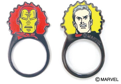 MARVEL／フラットリング（税抜き￥2200）（C）Marvel2015