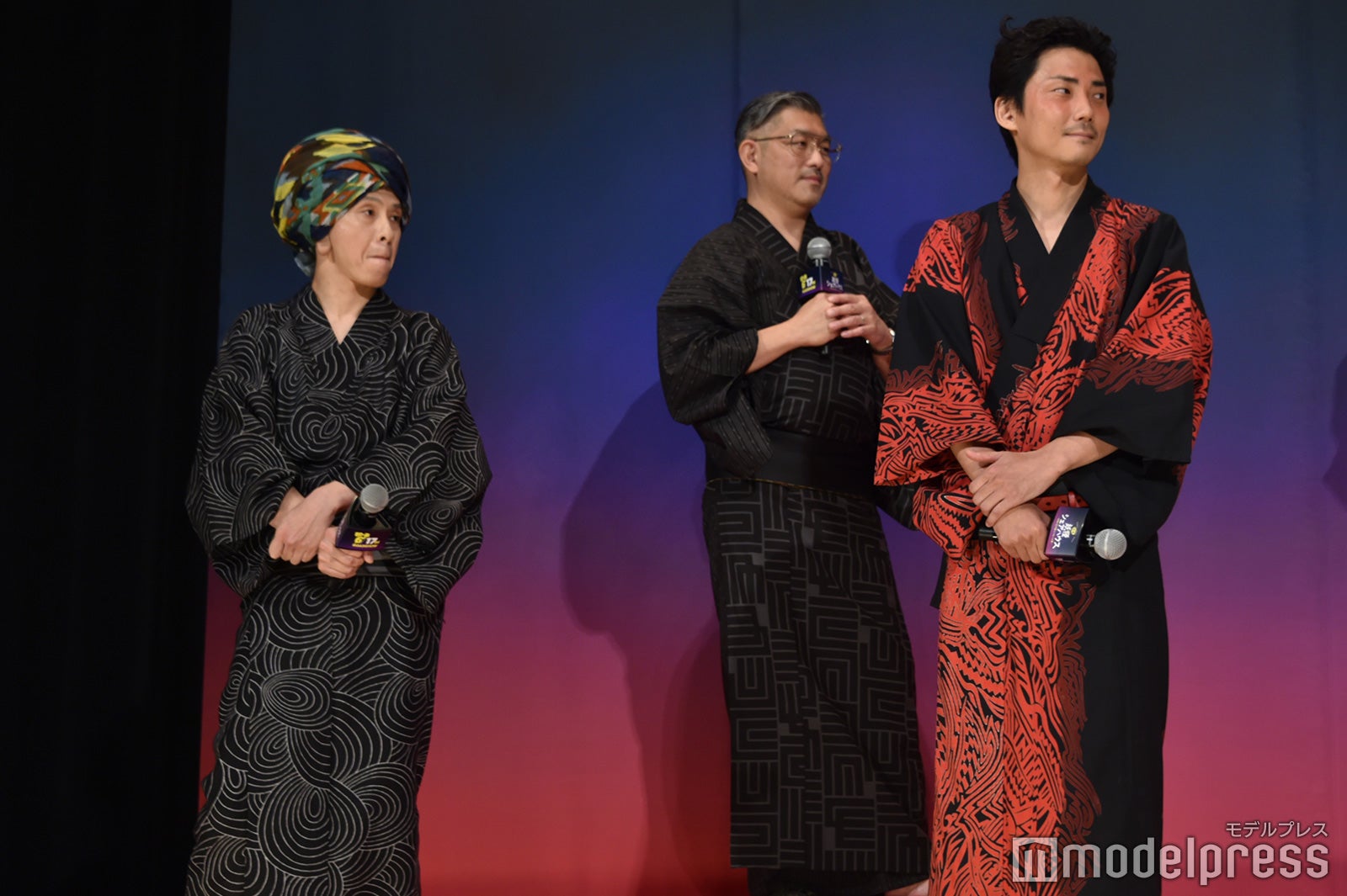 大倉孝二、豊島圭介監督、毎熊克哉 （C）モデルプレス