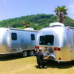 キャンピングカーに宿泊/画像提供:瀬戸内finder