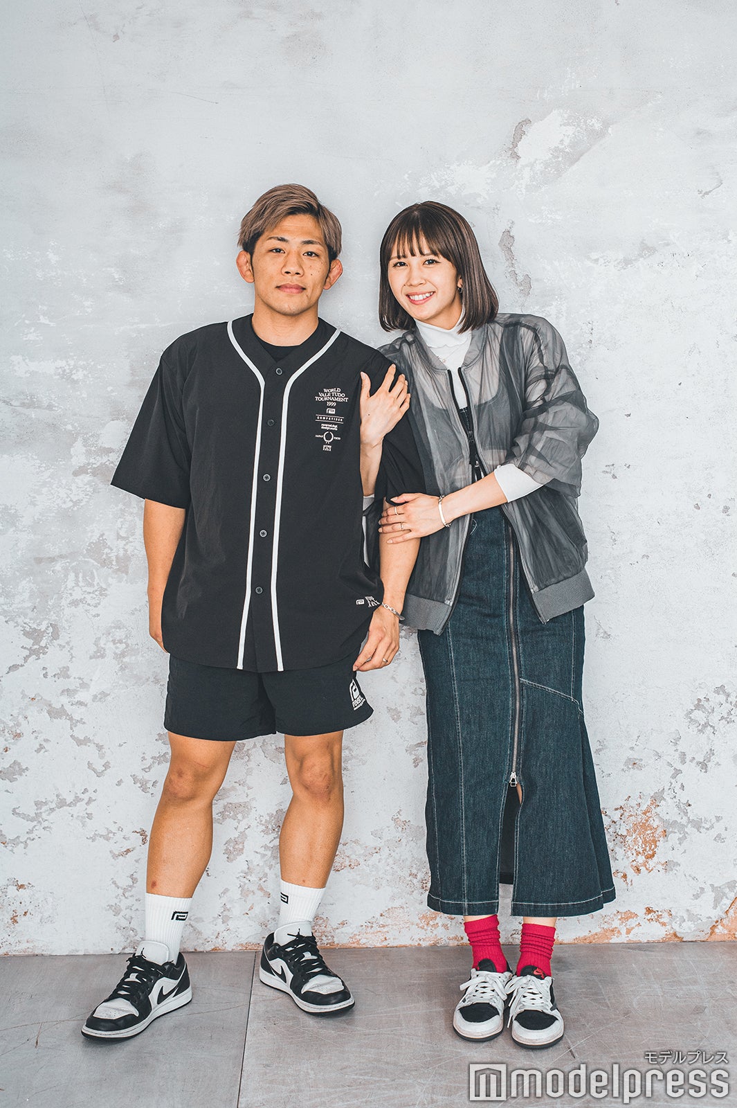 伊藤盛一郎選手、菅原美優選手（C）モデルプレス