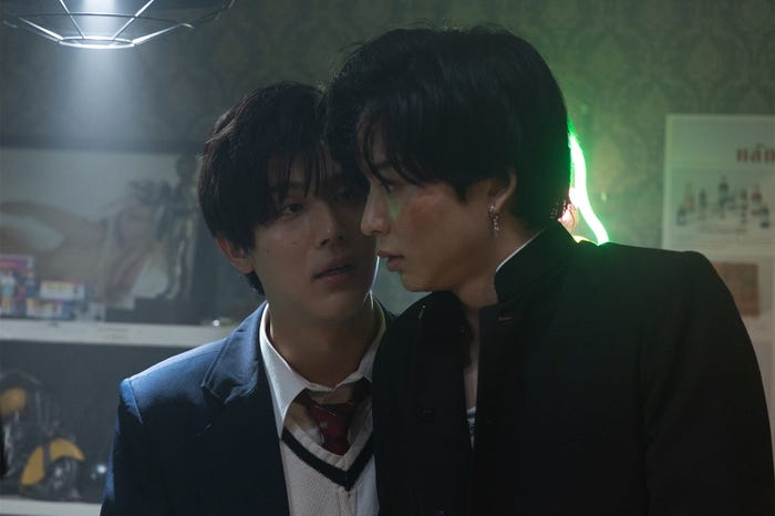 中川大志、鈴木仁「95」第4話より(C)「95」製作委員会