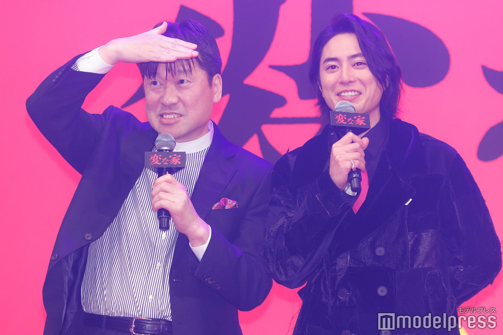 佐藤二朗、間宮祥太朗（C）モデルプレス