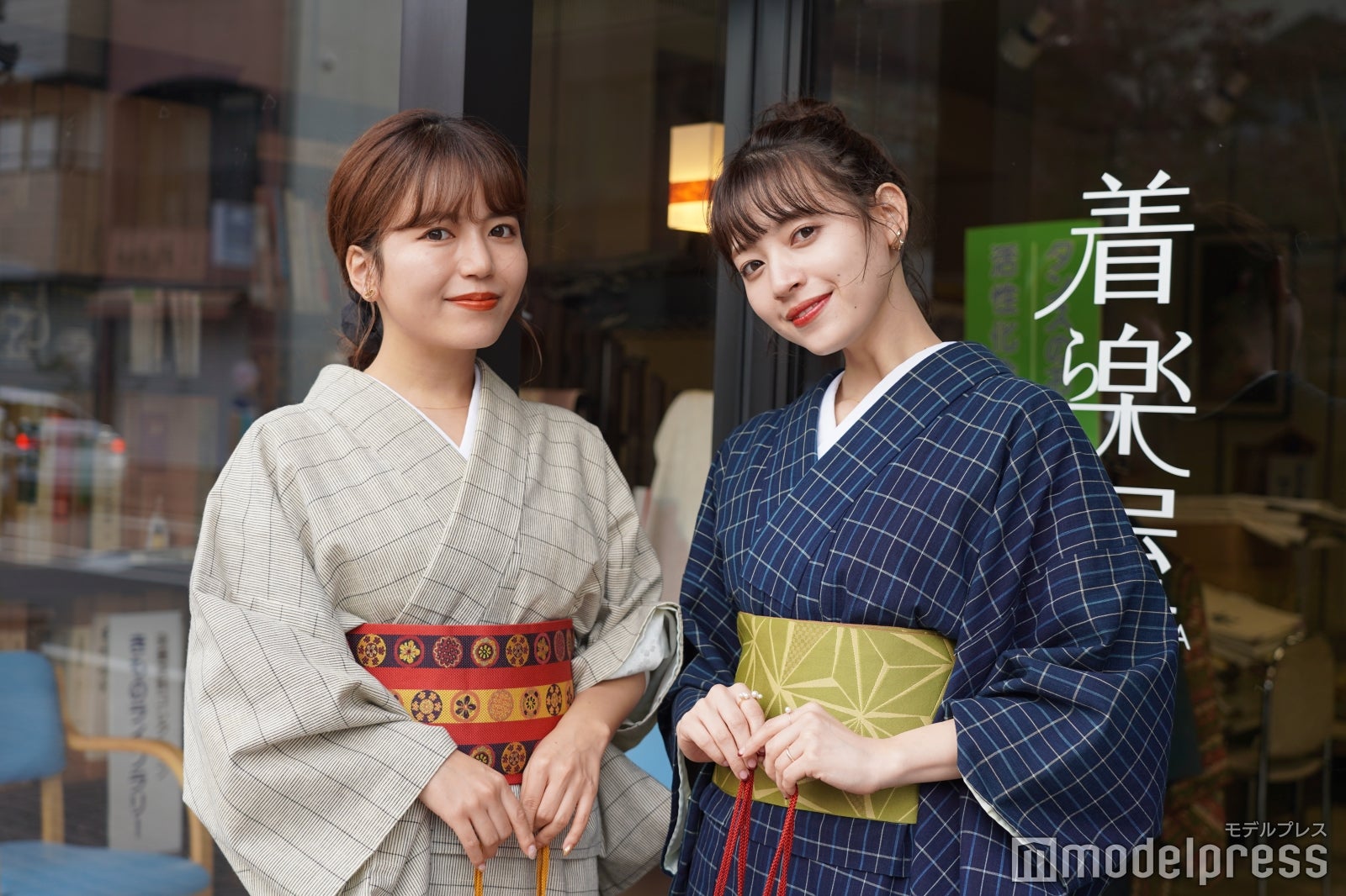 着付け時間は、なんとたったの3分なのに本格的な松阪もめん着物が楽しめます （C）モデルプレス