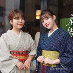 着付け時間は、なんとたったの3分なのに本格的な松阪もめん着物が楽しめます (C)モデルプレス