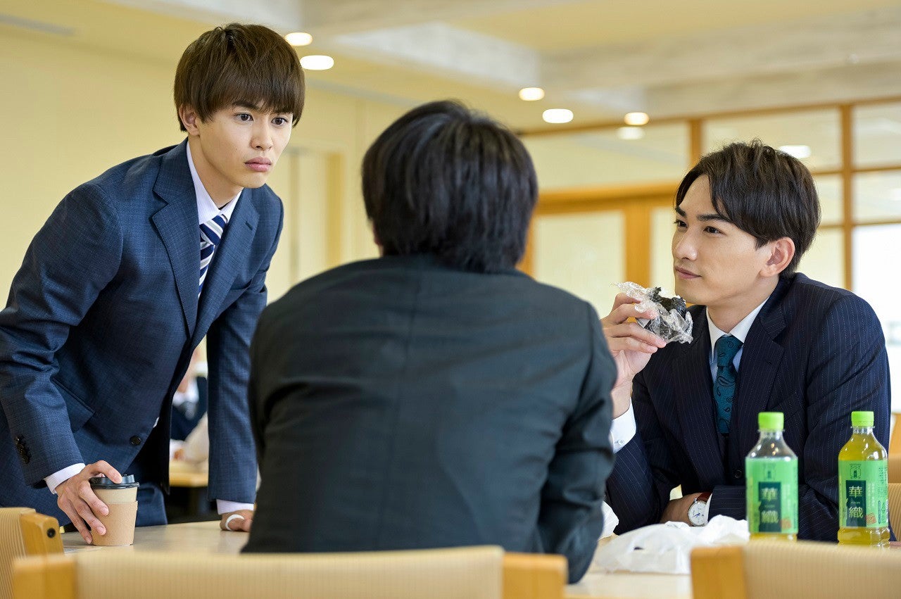 草川拓弥、赤楚衛二、町田啓太／第9話より（C）豊田悠／SQUARE ENIX・「30歳まで童貞だと魔法使いになれるらしい」製作委員会　