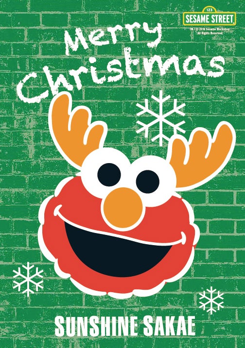セサミストリート×SUNSHINE SAKAE／TM and（C）2016 Sesame Workshop．All Rights Reserved．