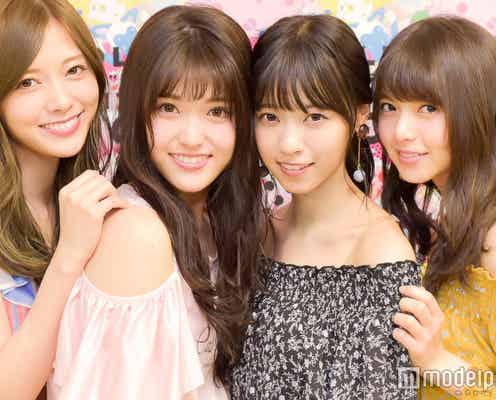 白石麻衣「大きな一歩」…次は可愛く食べる乃木坂46に期待!?西野七瀬・齋藤飛鳥・松村沙友理と“舞台裏”でトーク<モデルプレスインタビュー>