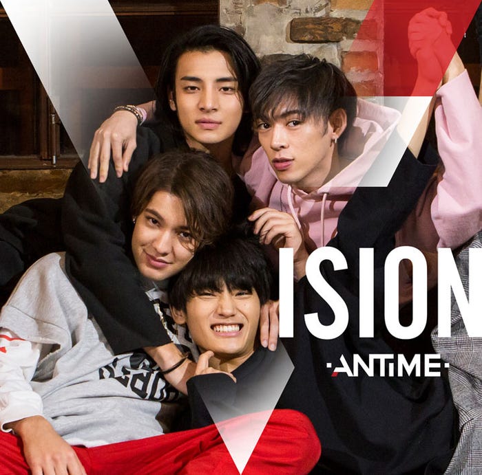 ANTIME 1st Album「VISION」(2018年2月14日発売)通常盤(提供写真)