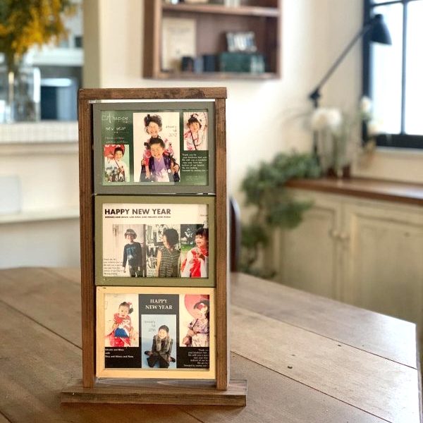 フォトフレーム 3連フォトフレーム 3連