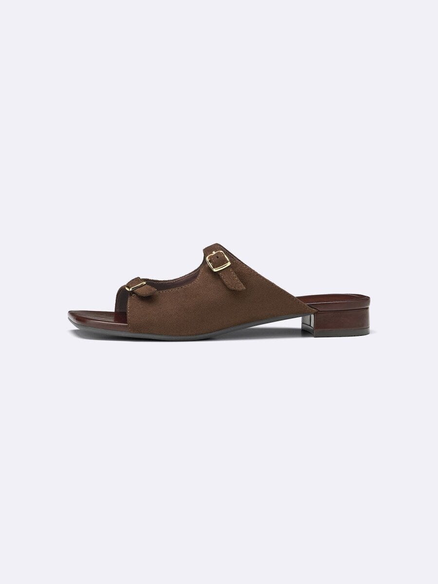 GUのダブルベルトミュール