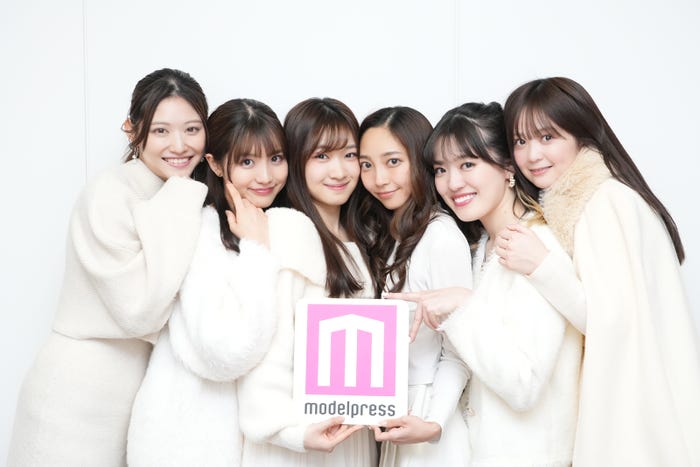 出町杏奈、安藤令奈、鈴木心緒、松尾実李果、佐藤佳奈子、和智日菜子(提供写真)
