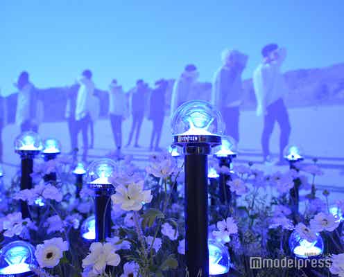 SEVENTEEN、ポップアップに“CARAT棒の花畑”誕生 グッズ・フォトスポット・名入れ可能キーホルダーと盛りだくさん【SEVENTEEN TOUR 'FOLLOW' AGAIN TO JAPAN POP-UP STORE潜入レポート】