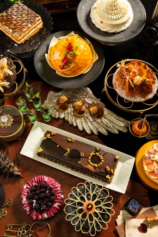 「魔法使いの学校」秋のスイーツビュッフェ／画像提供：ヒルトン東京