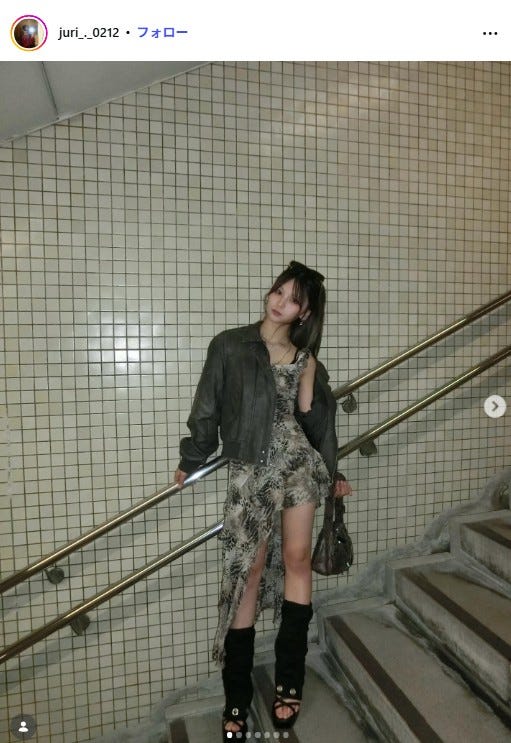 榊原樹里Instagramより