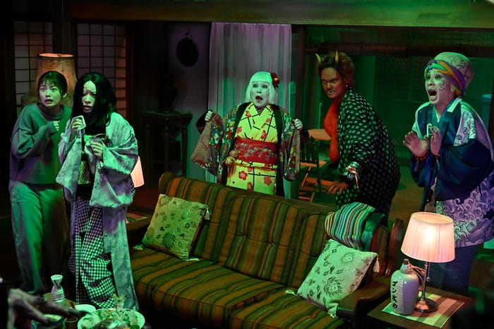 (左から)小芝風花、松本まりか、池谷のぶえ、毎熊克哉、大倉孝二(C)テレビ朝日