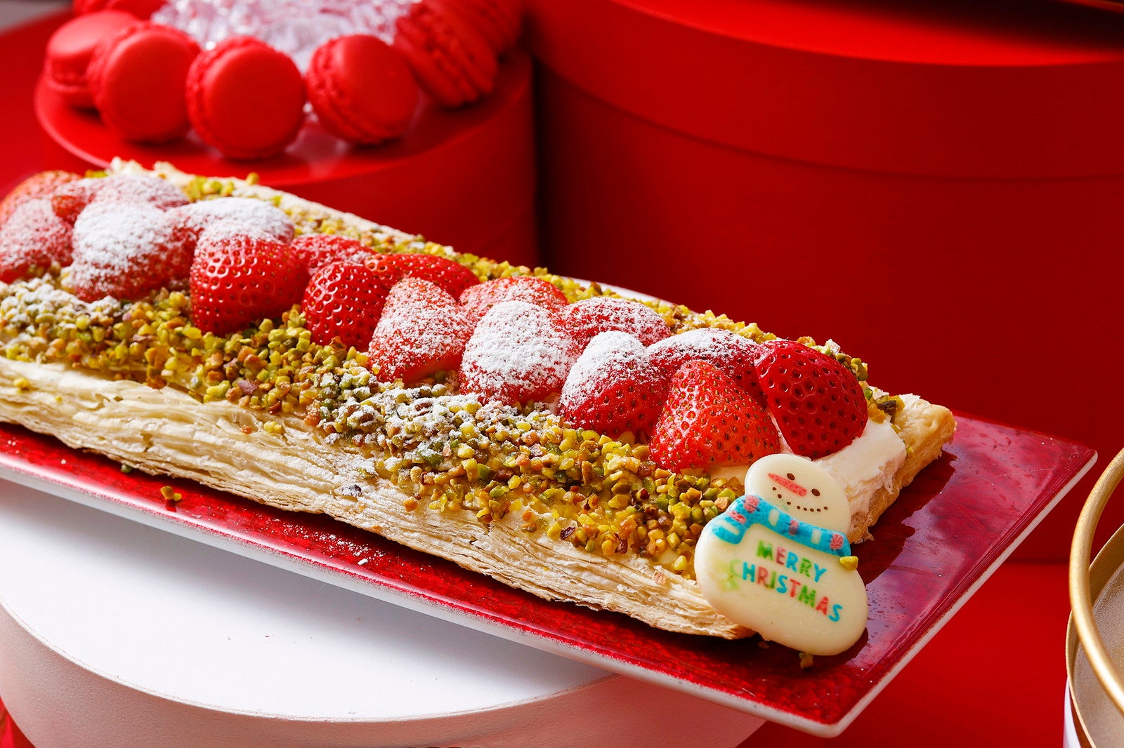 フェスティブストロベリー スイーツブッフェ～スノーマンワンダーランド～／提供画像