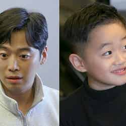 キム・ジェウォン、そっくりな息子とテレビに出演 朝からバレエ対決