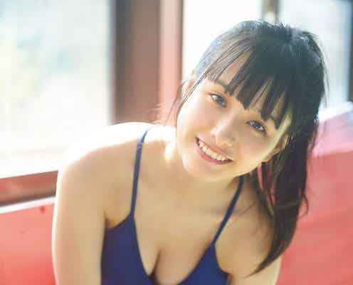 “注目の美少女”Pimm’s新谷真由、美バストあらわな水着姿披露