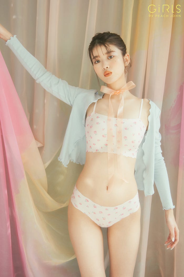 馬場ふみか「GiRLS by PEACH JOHN」キービジュアル(提供画像)