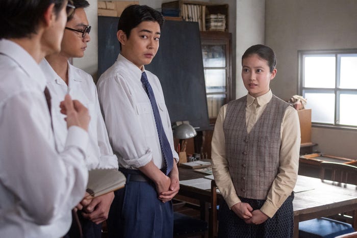 北村匠海、倉悠貴、今田美桜ら「あんぱん」第78話(C)NHK