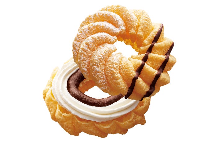 エンゼルフレンチ&アーモンドチョコクリーム/画像提供:株式会社ダスキン